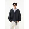 Ropa Nueva de Otoño 2025 para Hombre, Tendencia Estilo Coreano Sudaderas de Moda de Manga Larga, Tops con Diseño Falso de Dos Piezas, Alta Gama de Moda