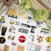 Pegatinas Divertidas de Graffiti de Cerveza de Venta Caliente Transfronteriza de Amazon para Decorar Cuadernos, Guitarras y Calcomanías Impermeables para Juguetes