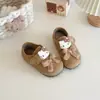 Sapatos de Algodão para Meninas 2026 Novo Outono Inverno Solado Macio Sapatinhos de Bebê Menina Sapatos de Princesa Botas de Neve Quentes para Crianças 1-6 Anos