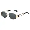 Gafas de Sol Metálicas Redondas Ps33484 Estilo Lujo Ligero Old Money con un Toque de Alta Gama, Modelo Nuevo, Look Sin Maquillaje, Protección Solar, Gafas de Sol de Moda para Hombre