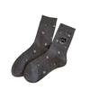 Calcetines para Mujer en Otoño e Invierno Calcetines de Media Pantorrilla Gato de Dibujos Animados Calcetines para Mujer Bordados Hello Kitty Dulce Transpirables Calcetines para Mujer Gato Estrella