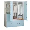 [Personalizado] Guarda-Roupa Simples Moderno Simples Quarto Casa Dormitório Quarto de Aluguel Armário de Armazenamento de Plástico Armário de Armazenamento