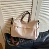 Bolso de hombro transfronterizo, estilo nuevo, simple y moderno, versátil, casual, bolsa tote de gran capacidad para mujer, se puede llevar en la mano o cruzar el cuerpo