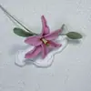 Capullos de Flor de Lirio Tejidos a Mano, Flores de Hilo Transfronterizas, Productos Terminados de Flores Tejidas, Ramos, Adornos Decorativos, Regalos Florales al por Mayor