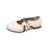 Sapatos Mary Jane Retrô Estilo Francês para Mulheres, Novo Modelo Primavera 2026, Adequados para Combinar com Saias, Mocassins de Tira Única Baixos