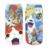 Calcetines periféricos de impresión 3D de dibujos animados de animación de Naruto transfronterizos para Amazon, calcetines de barco, personalidad creativa, tubo corto