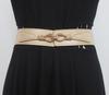 Cinturón ancho para mujer, con sello de cintura, decoración exterior de moda, vestido a juego, falda, camisa, cinturón de cintura versátil de verano