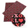 Tela de Poliéster-Algodón Fina o Tejido de Punto Elástico en Cuatro Direcciones Estampado Digital Tela para Bolsas de Patchwork DIY Día de San Valentín