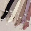 Meia-calça Infantil Primavera e Outono Estilo Pai e Filho Alta Elasticidade Versátil Roupa de Baixo para Bebê Calça Macia Amiga da Pele Meia-calça para Meninas Anti-Pilling