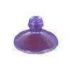 Fábrica Fornecimento direto cogumelo cabeça sugador pvc vidro transparente pequeno sugador 18mm sucker brinquedo necessidades diárias acessórios