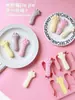 Forma de bolo macia de pata de gato, forma de cubo de gelo para suplemento alimentar de bebê, forma de bolo cozido no vapor para bebê de grau alimentício, ferramenta de silicone para assar