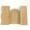 Tabla de Madera Corrugada Estilo Escandinavo Personalizada para Pan, Bandeja para el Hogar de Madera de Haya, Almacenamiento para Aromaterapia, Bandeja para el Té de la Tarde