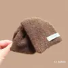 Presilha de Cabelo Triângulo de Lã Grossa Estilo Coreano Doce e Elegante 2025 Novo Modelo Presilha Tubarão para Parte de Trás da Cabeça Grampo de Cabelo Acessório de Cabelo