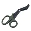 Tijeras de Gasa para Codo de Acero Inoxidable Tijeras para Primeros Auxilios al Aire Libre Camping Tijeras para Vendajes Tijeras Multiusos para Cortar Lona del Hogar