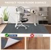 Alfombrilla para Suelo de Silla de Oficina Transfronteriza Estudio Antideslizante Alfombrilla para Suelo de Silla Giratoria Alfombrilla Protectora de Suelo Autoadhesiva Sin Pegamento