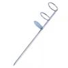 Venta al por mayor de fábrica caña de mar de doble anillo para insertar soporte soporte de pesca simple soporte para caña de pescar bastidor de torreta para insertar accesorios de equipo de pesca