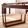 Mesa e Banco de Ressonância Guqin Mesa de Ressonância Madeira Maciça Simples Novo Estilo Chinês Mesa para Caligrafia e Pintura Secretária para Estudos Chineses Mesa de Caligrafia Mesa de Chá Zen