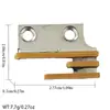 Pie Prensatelas Máquina de Coser Plana Todo Acero Juego de Pies Prensatelas Máquina de Coser Industrial Pie Prensatelas para Dobladillo Enrollado Industrial Combinación Venta al por Mayor