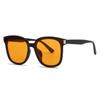 Gafas de Sol para Mujer Nueva Moda Gafas Gm para Mujer Anti-UV Conducción Gafas Populares Look Adelgazante para Rostro Grande Tendencia