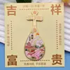 Imán de Metal para Refrigerador Cultural y Creativo Pipa Ciudades de China Qinghai Shandong Nanjing Chongqing Ciudades Populares Souvenirs de Viaje