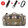 Bolso Bandolera Cruzado, Riñonera Deportiva de Camuflaje para Exteriores para Ciclismo, Bolsa para Señuelos de Pesca, Bolso Portátil Multifuncional para Herramientas de Cámara