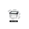 Caja de Granos de Gama Alta Grado Alimenticio Refrigerador Frijol Especias Fruta Seca Productos Secos Tanque Sellado Caja de Almacenamiento de Cocina Celebridad de Internet