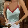Nova Camisola Sexy de Renda para Mulheres 2026 com Design Estiloso, Fashion e Casual, Adequada para o Dia a Dia Transfronteiriço Europeu e Americano