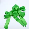 Acessórios com acabamento de laço duplo joias decoração de caixa de presente Natal vermelho e verde nó manual atacado