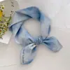 100% Algodón Alta Calidad Moderno Suave y Delicado Pañuelo Cuadrado Personalizado para Mujer Pañuelo Aromático Pañuelo Pequeño Transpirable Pañuelo Cuadrado