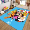 Alfombra de dibujos animados especial transfronteriza Mickey para habitación infantil, manta grande para dormitorio junto a la cama, alfombrilla manta súper suave anticolisión