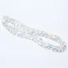 Cuentas de Cristal de Vidrio con Forma de Cabeza de Gato, Agujero Recto de 10 mm, Cuentas Sueltas para Collares, Pulseras, Joyería Hecha a Mano, Accesorios para Ropa