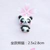 Accesorios de animales de dibujos animados de rana de resina, funda de teléfono de crema para bricolaje, accesorios para el cabello para niños, fabricantes de accesorios, suministro directo