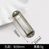 Porta Cartão de Visita Porta Etiqueta Fivela de Caixa de Presente Alça Pequena para Etiqueta Porta Etiqueta Porta Decorativo Slot para Cartão Chapa de Ferro Porta de Ferro Antigo