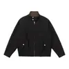 Chaqueta de trabajo retro americana con cuello mao para hombre, nuevo modelo de otoño 2026, abrigo Harrington casual holgado, moderno