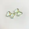 Acrílico Colorido Transparente com Revestimento UV Laço Grosso Material para Pulseira DIY Acessórios para Laço de Cabelo Brincos