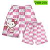 Hollokitty Cartoon Cat Shorts Calças casuais masculinas e femininas Férias de verão Calças de praia Fonte fabricantes