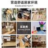Escritorio de Madera Maciza Estantería Mesa Integrada Mesa de Computadora para Dormitorio en Casa Escritorio de Pared Simple Oficina Escritorio de Escritura Silla Banco de Trabajo