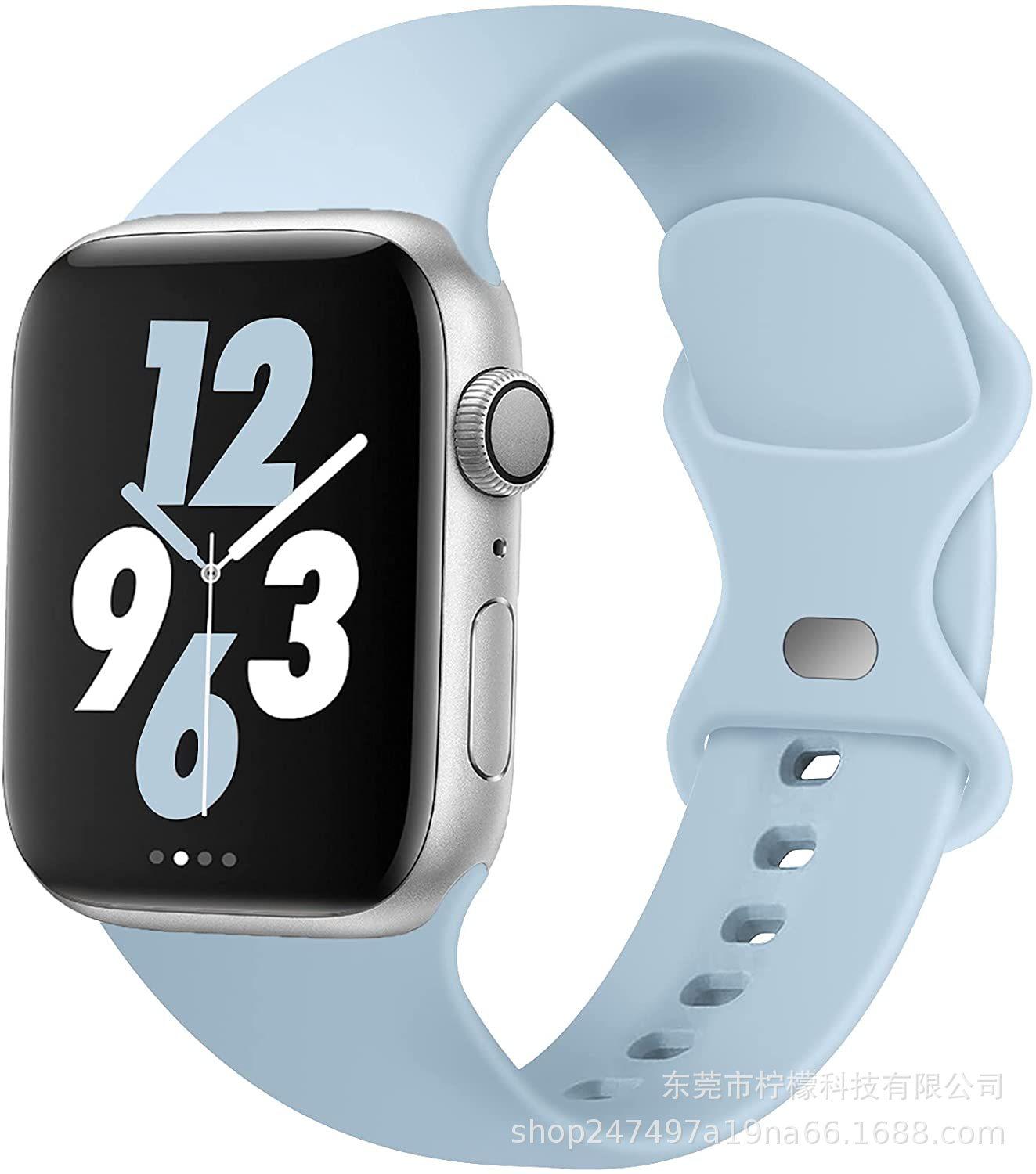 蝴蝶卡硅胶表带