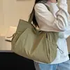 Bolsa de Lona Casual de Gran Capacidad al por Mayor para Mujer Nueva Simple Ligera Bolso Tote de Gran Capacidad de Moda Bolso de Hombro Único para el Brazo