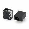 Dc033A Soquete DC de Quatro Pernas Furo Pequeno 3.5*1.0 Pino 1.3 Abajur Carregador Doméstico Base Fêmea de Carregamento DC