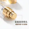 Botella dosificadora de perfume graduada de 2 ml, 3 ml, 5 ml, 10 ml, botella de muestra de perfume, botella rociadora de vidrio con boquilla metálica