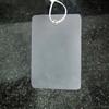 Etiqueta Pendurada de Logística Expressa Etiqueta Pendurada Pvc Impermeável Manuscrita Transparente Fosca Etiqueta em Branco Gravata Zhongtong Yunda Aneng