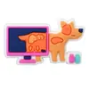 Serie Médica para Mascotas de Venta Caliente Transfronteriza Accesorios de Goma Suave de PVC Charms Desmontables para Zapatos Hebillas para Zapatos Al por Mayor