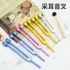 Conjunto de Garfo de Afinação para Limpeza de Ouvido em Estoque, Peça Única, Martelo para Limpeza de Ouvido, Chave para Tigela Sonora, Ferramenta de Vibração de Alta Frequência para Profissionais de Limpeza de Ouvido, Atacado de Fábrica