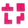Combinación de Empalme de Agujero Recto Acrílico Cadena Colgante Tetris Pulsera de Cadena para Teléfono Móvil Accesorios de Joyería DIY