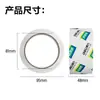 Cinta Adhesiva para Charcutería Cinta Bopp 45U 100 Yardas 45/55/60mm Cinta Transparente Cinta Ancha Viscosidad Fuerte