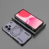 Adequado para Capa de Celular Magnética Nova Armadura Borboleta Oppo Realmep4 Capa de Celular Anti-Queda Armadura Borboleta Realme P4