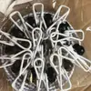 Tendedero de Dormitorio con Pinzas, Hebilla Antideslizante, Tendedero Retráctil para Exteriores, Cuerda para Secar Edredones sin Taladrar, Cuerda Portátil para Viajes