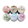 Poesia Açucarada Fita Pet Transfronteiriça Cor Clara Série Temporal Fosca Estilo Pastoral Material de Decoração para Diário Adesivos Reutilizáveis 6 Designs