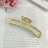 Clip de metal coreano para la cabeza, accesorio para el cabello con bola y lazo pequeño de aleación, ideal para flequillo de celebridades cibernéticas.